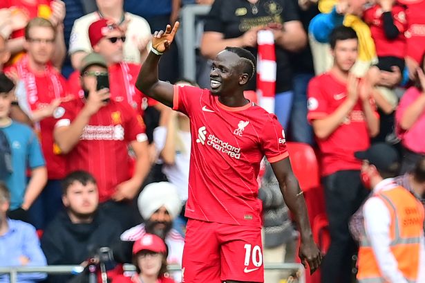 Sadio Mané scorer et avgjørende mål på første etappe